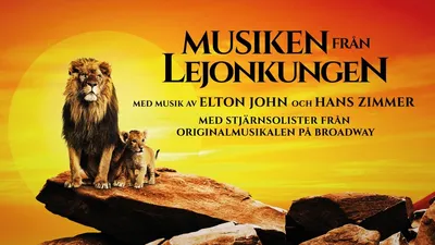 MUSIKEN FRÅN LEJONKUNGEN - LIVEKONSERT