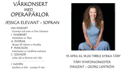 Vårkonsert med operapärlor