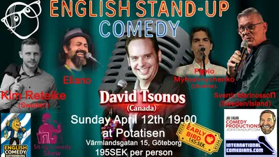 English Stand-up April 12th 