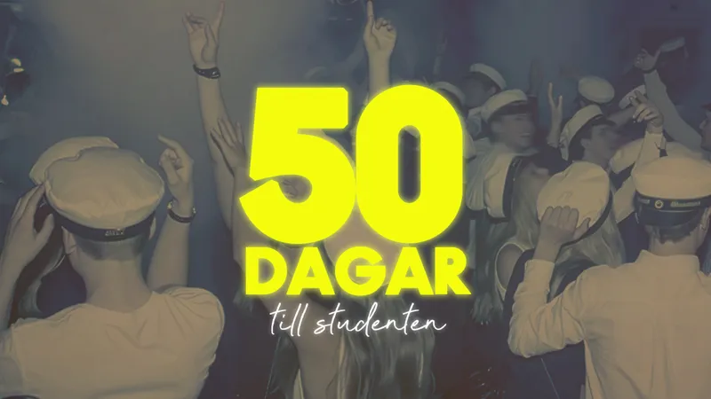 50 DAGAR KVAR TILL STUDENEN / 24 April / Nya Hugo