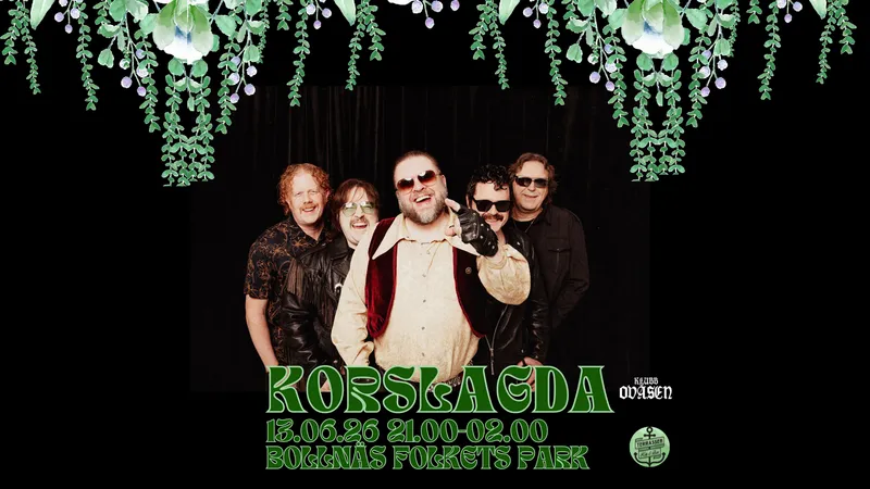 Korslagda - Bollnäs Folkets Park 13 juni