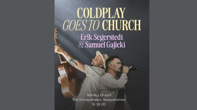 Coldplay i kyrkan – akustiskt & nära