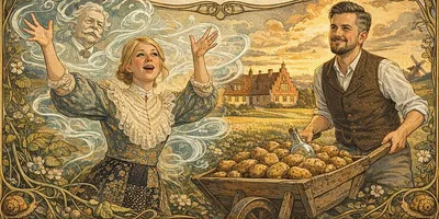 Herrgårdsplaner - bland andar och päror