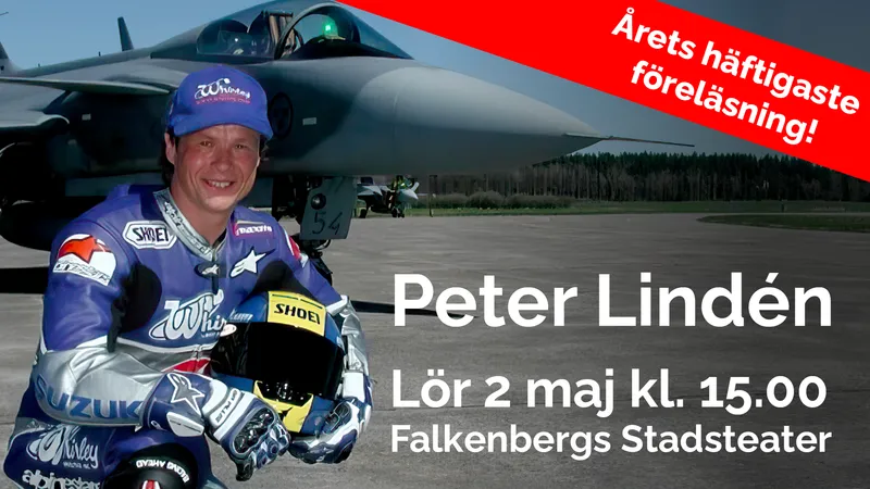 Peter Lindén – Stridspilot & roadracinglegend