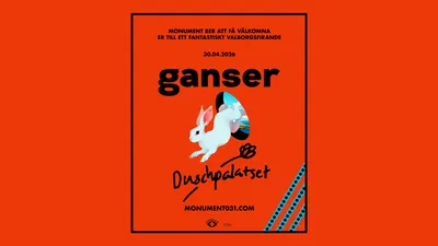 VALBORGSFESTEN: Duschpalatset + Ganser 30/4