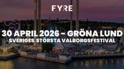 FYRE 2026 - Sveriges Största Valborgsfestival