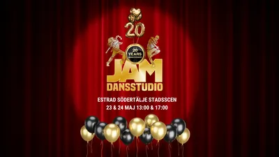 JAM Anniversary 20 år!  13:00