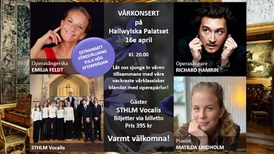 Vårkonsert på Hallwylska Palatset