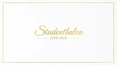 Studentbalen 2026