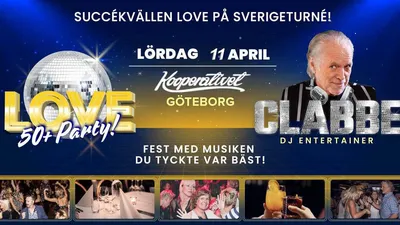 Love 50+ party Göteborg