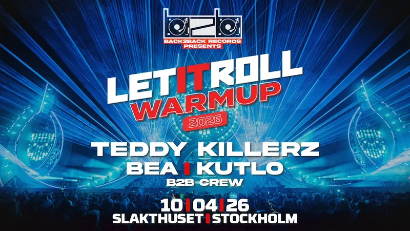 Let it Roll Warmup (Drum&Bass) w/ Teddy Killerz