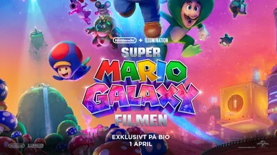 Super Mario Galaxy Filmen  (Tal: Svenska (dubbat))