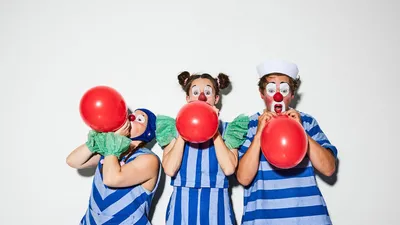 Clownkalas fr 3 år