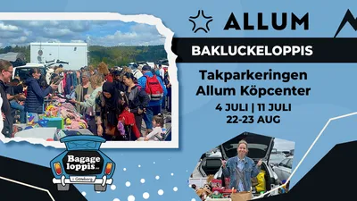 Bakluckeloppis Allums Takparkering 2026