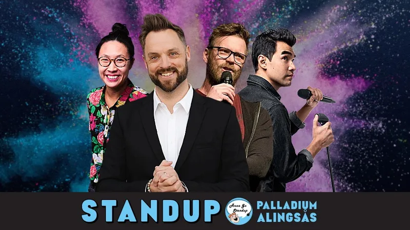 Standup med Robin Paulsson med flera i Alingsås