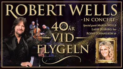 Robert Wells ”40 år vid flygeln”