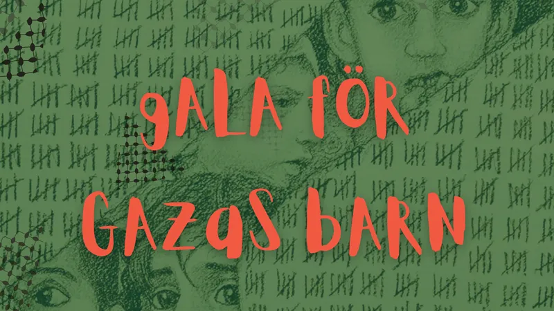 Gala för Gazas barn