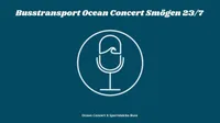 Busstransport Ocean Concert 23/7