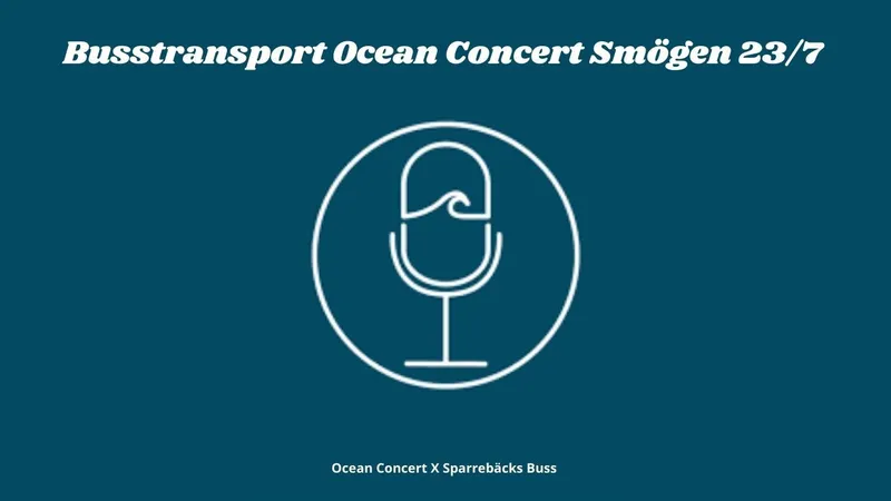 Busstransport Ocean Concert 23/7