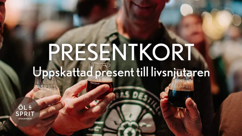 Öl & Sprit Stockholm - Presentkort
