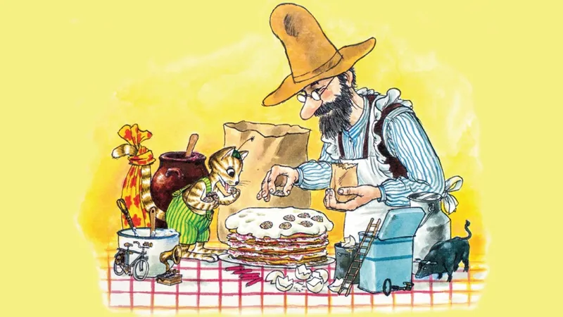 Pettson & Findus ”Pannkakstårtan”