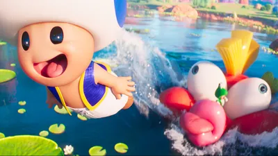 The Super Mario Galaxy Movie 3D (Eng. tal)