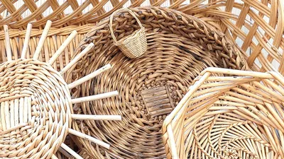 Kurs - Fläta korgar i skalad pil