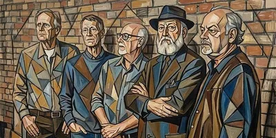 Hökis Visrum Presenterar Blå Gubbar