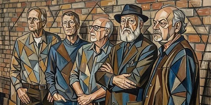 Hökis Visrum Presenterar Blå Gubbar