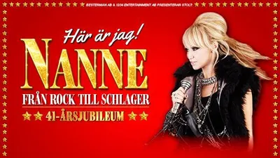 NANNE GRÖNVALLS JUBILEUMSTURNÈ - HÄR ÄR JAG