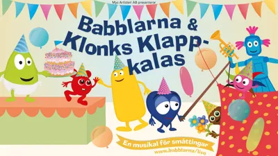 Babblarna & Klonks Klapp-Kalas