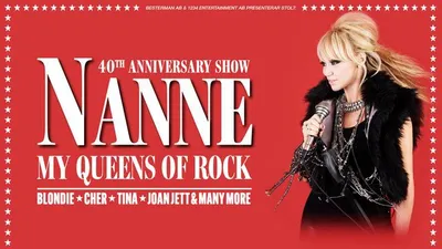Nanne 40 Års Jubileum – My Queens Of Rock