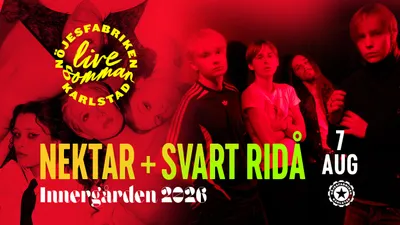 Nektar + Svart Ridå - Live på Innergården