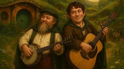 Irländsk Afton med Dun Aengus