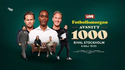Fotbollsmorgon Live – Avsnitt 1000