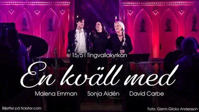 Malena Ernman & Sonja Aldén | Tingvallakyrkan