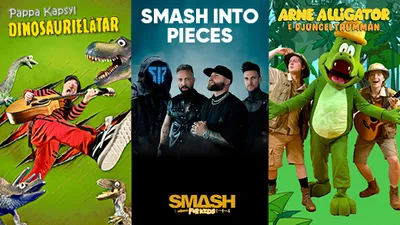 Arne Alligator /Pappa Kapsyl /Smash Into Pieces