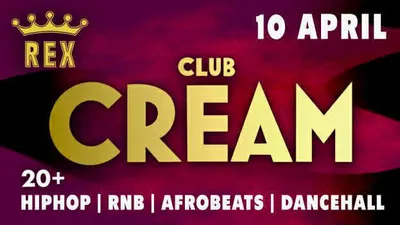 Club Cream 10 April