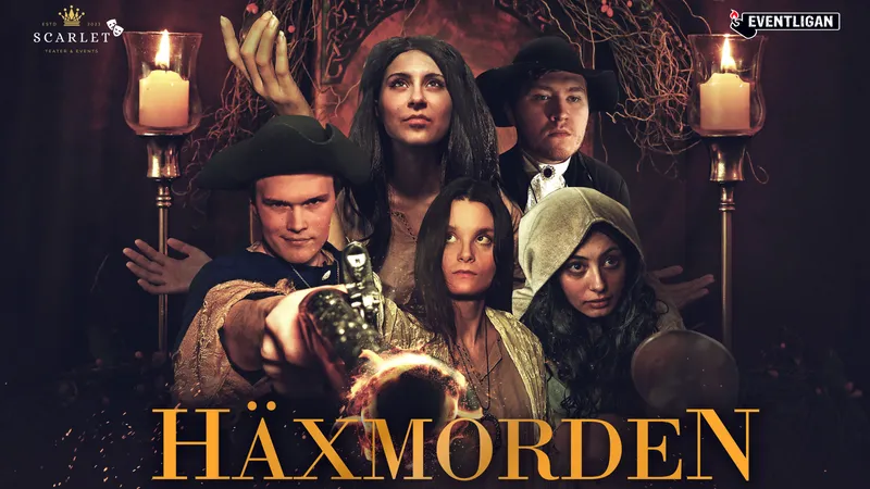 Häxmorden- Mordgåta + Trerättersmiddag