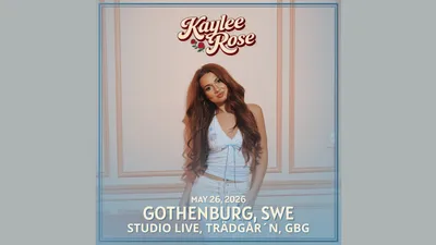 KAYLEE ROSE - TRÄDGÅR'N STUDIO LIVE