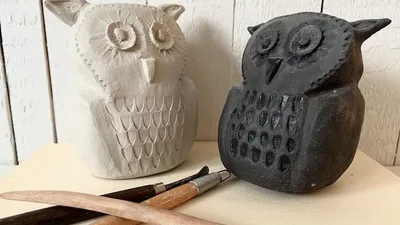 Påsklovsverkstad - Skapa djur i lera 14.30