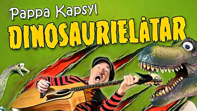 Pappa Kapsyl - dinosaurielåtar