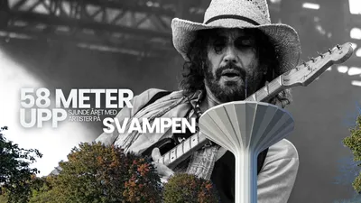 58 meter upp med Conny Bloom