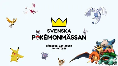 Svenska Pokémonmässan 3-4 Oktober