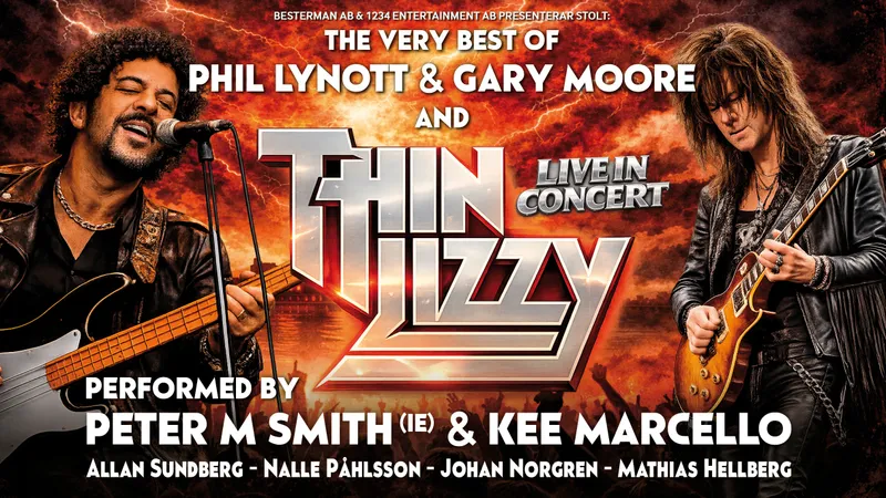 THE VERY BEST OF THIN LIZZY, PHIL LYNOTT AND GARY MOORE