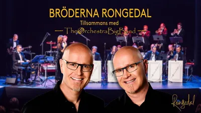 Bröderna Rongedal tillsammans med The Orchestra Big Band