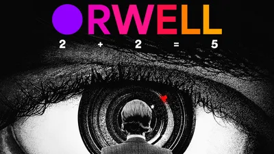 Orwell 2+2=5  (Tal: Engelska) (Text: Svenska)