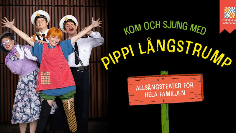 Kom och sjung med Pippi - lunchföreställning