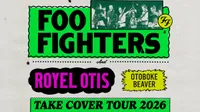 Foo Fighters - Strawberry Arena 12/6 2026 - Bussresa för dig med konsertbiljett