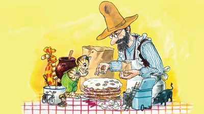 Pettson & Findus – Pannkakstårtan